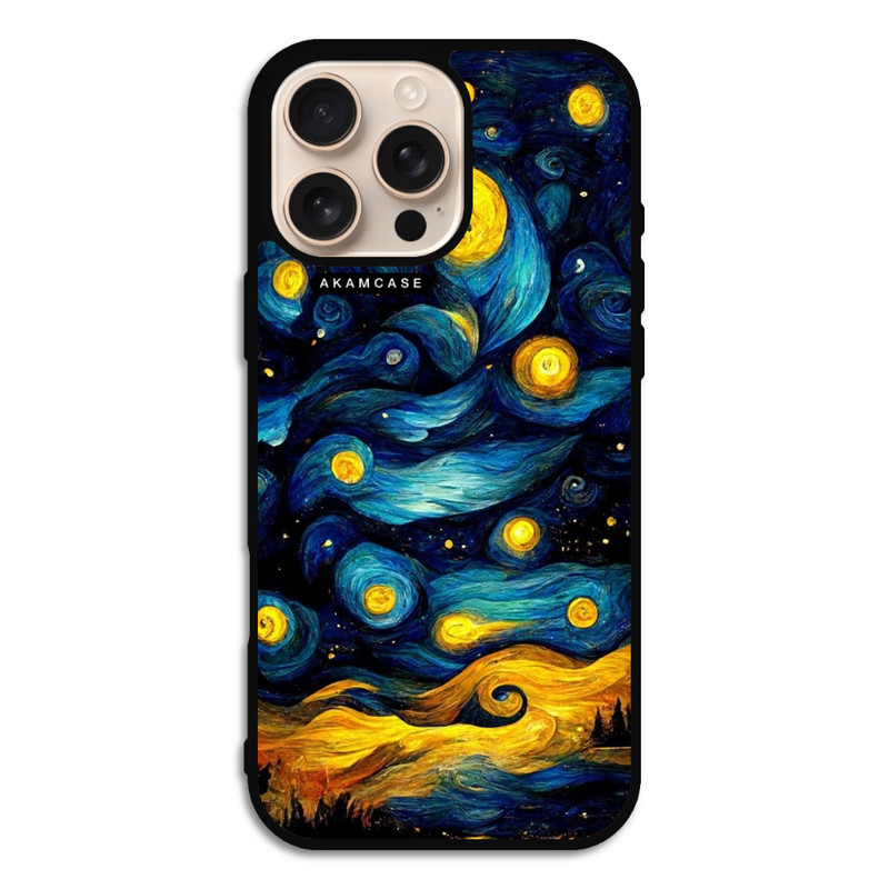 کاور آکام مدل AMC-WA16PROMAX-VANGOGH-12 مناسب برای گوشی موبایل اپل iPhone 16 Pro Max