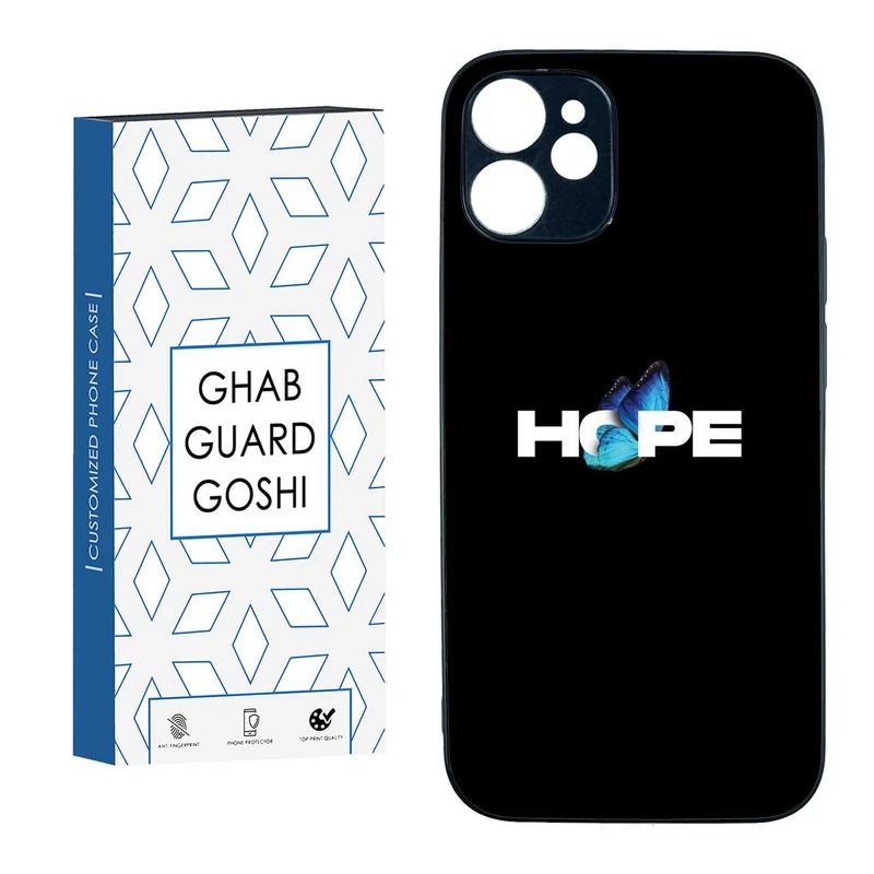 کاور قاب گارد گوشی طرح hope کد TPU-292 مناسب برای گوشی موبایل اپل IPHONE 12 MINI