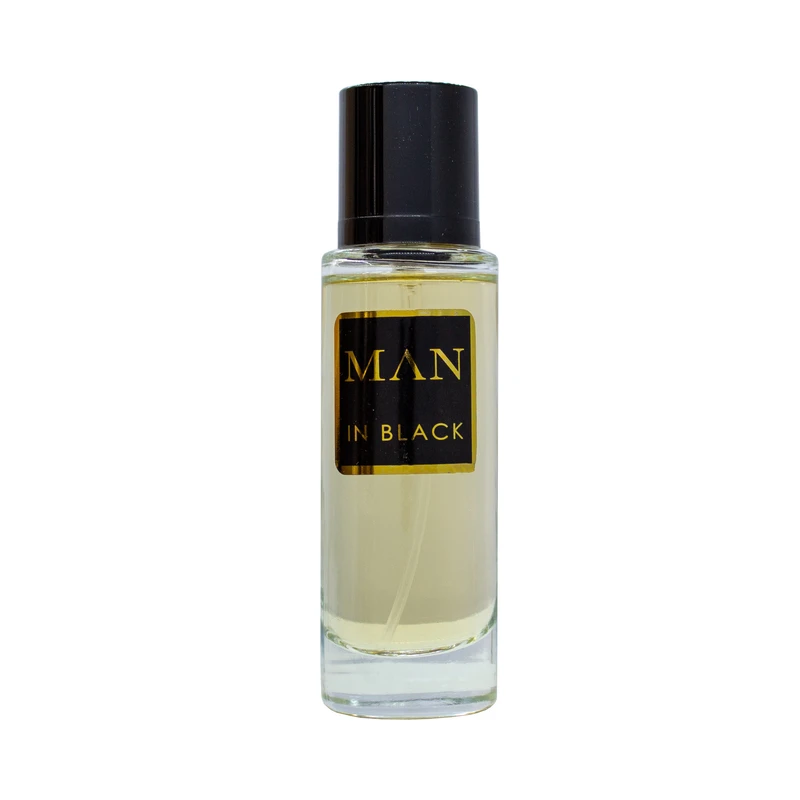 عطر جیبی مردانه پرستیژ مدل Bvlgari Man In Black حجم 35 میلی لیتر