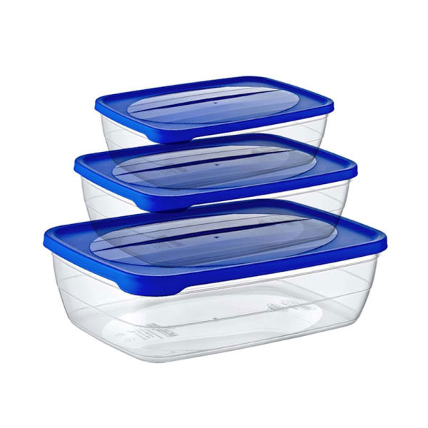 ظرف نگهدارنده هوبی لایف مدل trendbox مجموعه 3 عددی