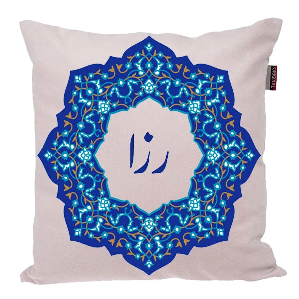 کوسن ناریکو مدل اسم شخصی طرح رزا کد 0409