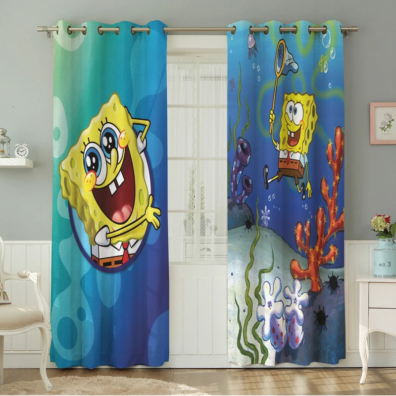 پرده نیروانا طرح  کودک مدل مخمل کد 8498سایز 140×280 سانتی متر