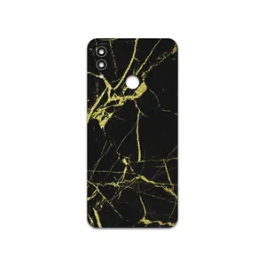 MAHOOT  Graphite-Gold-Marble Cover Sticker for Honor 10 Lite