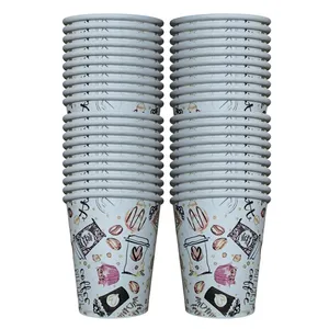 لیوان یکبار مصرف کاغذی کد 220cc بسته 40 عددی