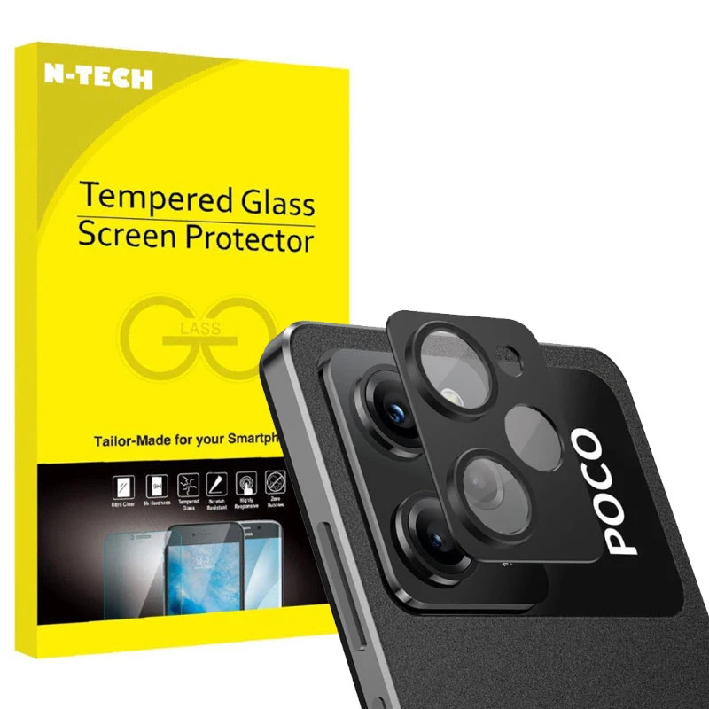 محافظ لنز دوربین انتک مدل 3D Lens Protector مناسب برای گوشی موبایل شیائومی Poco X5 Pro 5G