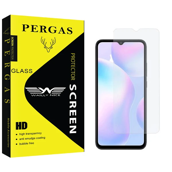 محافظ صفحه نمایش وایلی نایس مدل Pergas مناسب برای گوشی موبایل شیائومی Redmi 9A
