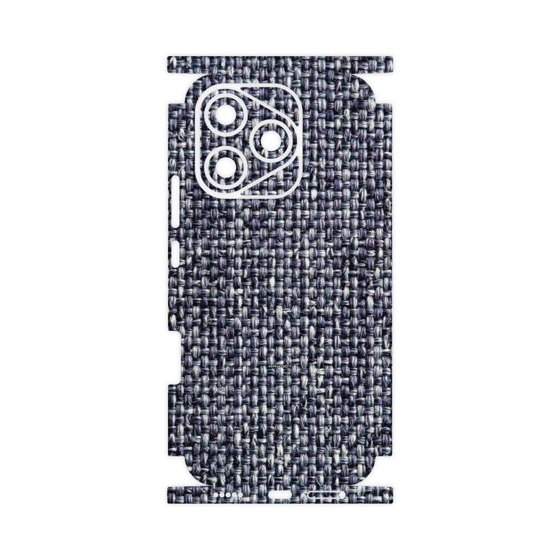 برچسب پوششی ماهوت مدل Fabric Texture 6-FullSkin مناسب برای گوشی موبایل آنر 400 Lite