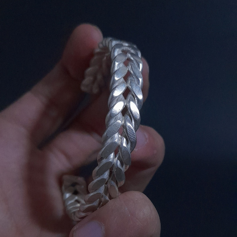 دستبند نقره مردانه مدل ss026 دستبند نقره مردانه مدل ss026