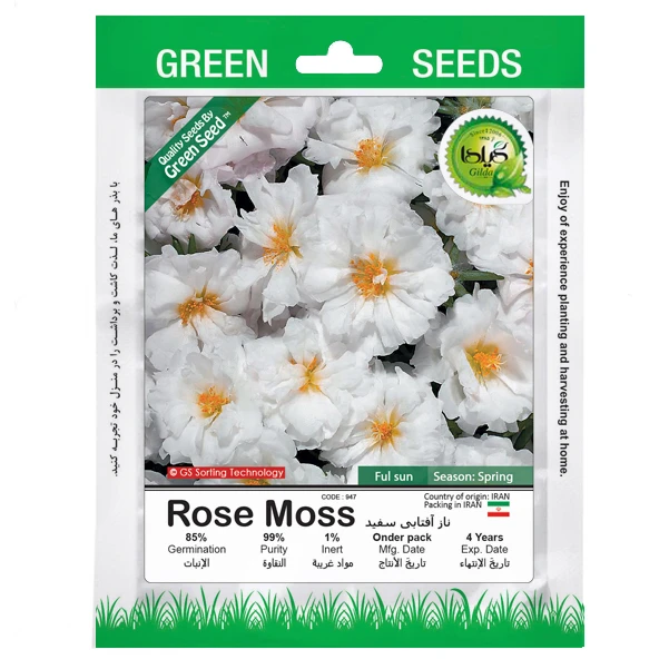 بذر ناز آفتابی سفید گیلدا کد 947