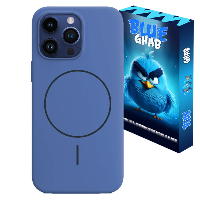 کاور بلو قاب مدل مگسیف سیلیکونی کد O41 مناسب برای گوشی موبایل اپل iPhone 12 Pro