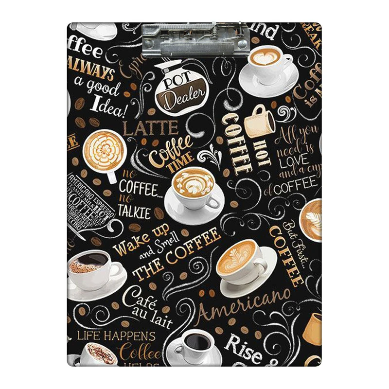 تخته شاسی طرح پترن قهوه با نوشته کد  1994692 سایز A4