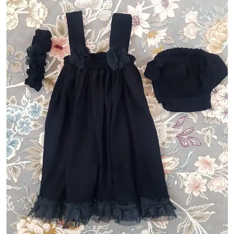 ست 3 تکه لباس نوزادی مدل DB2