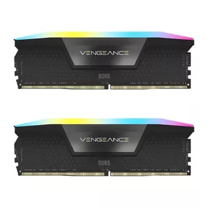 رم دسکتاپ DDR5 دو کاناله 6600 مگاهرتز CL38 کورسیر مدل VENGEANCE RGB ظرفیت 32 گیگابایت