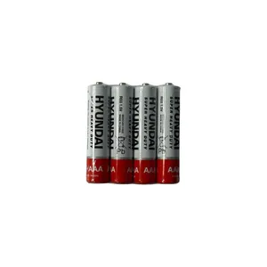 باتری نیم قلمی هیوندای مدل Super Heavy Duty بسته 4 عددی