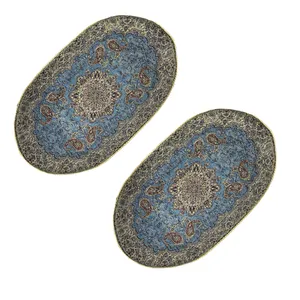 رومیزی ترمه مدل سالار کد US41-25 مجموعه 2 عددی