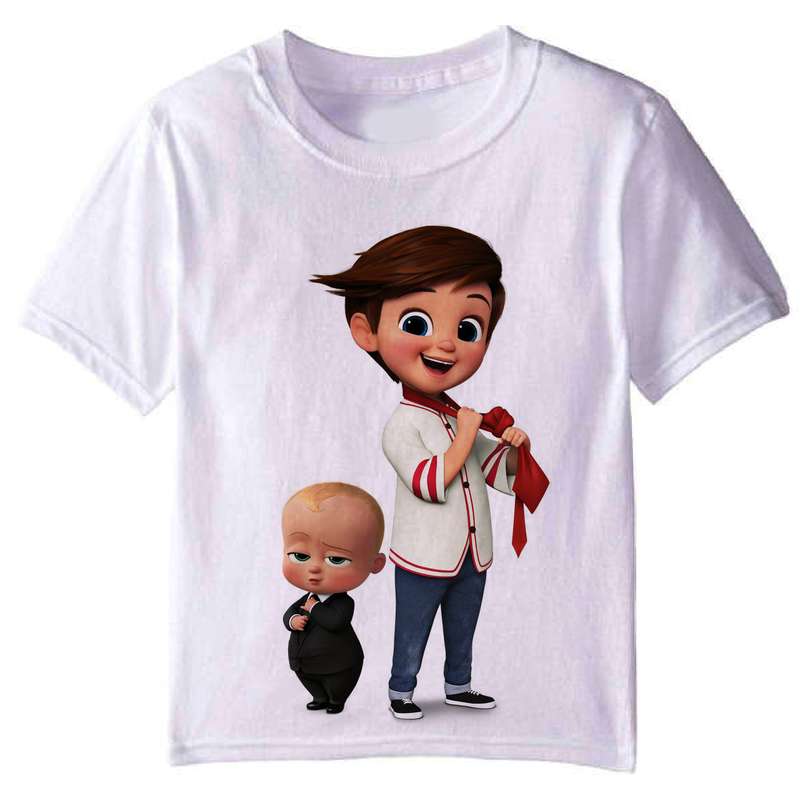 تی شرت پسرانه مدل بچه رییس W22