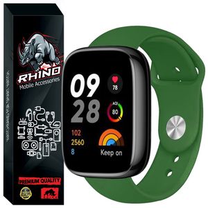 بند راینو مدل Silic-M مناسب برای ساعت هوشمند شیائومی Redmi Watch 3 Active / Watch 3 Lite
