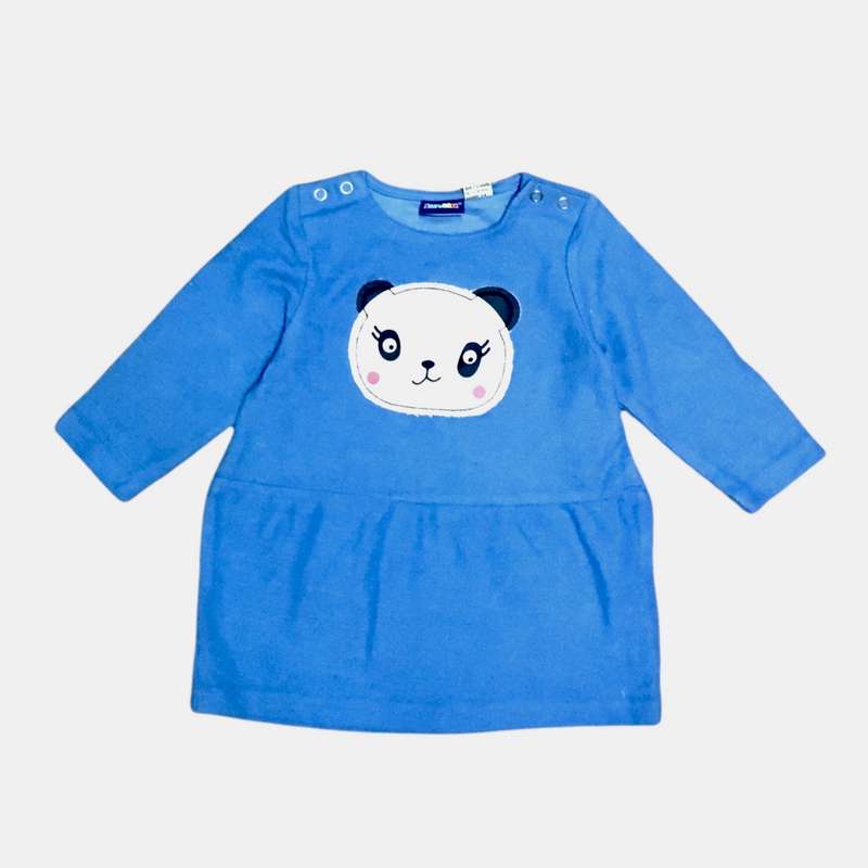 پیراهن دخترانه لوپیلو مدل لبخند پاندا
