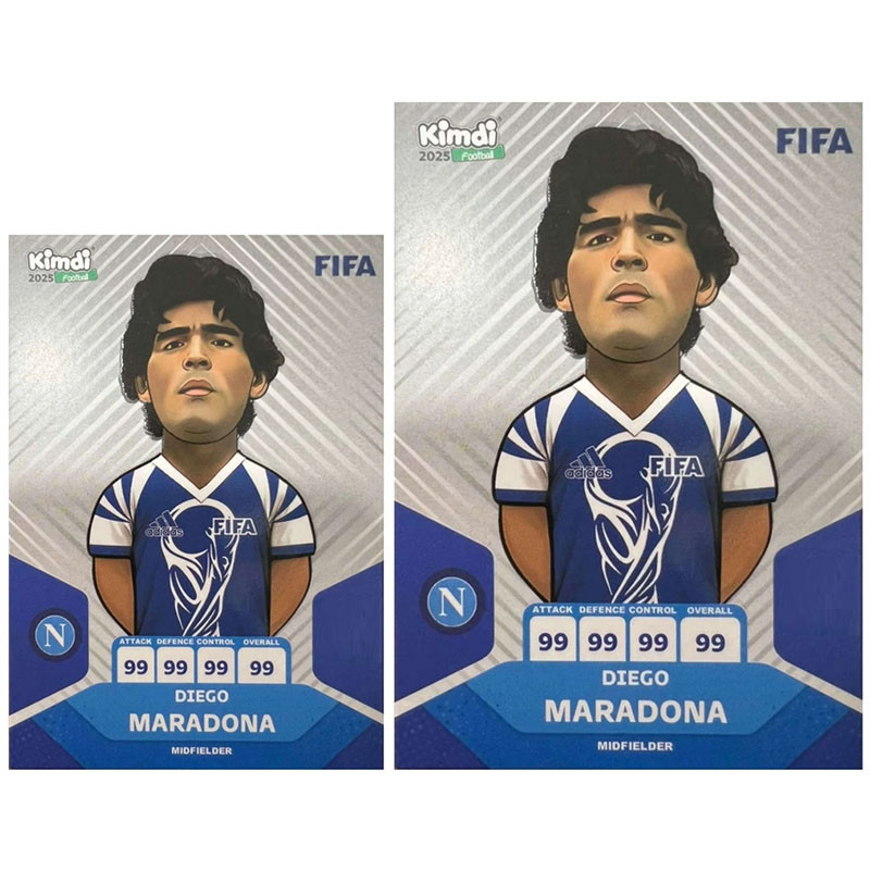 اسباب بازی زینتی کیمدی مدل مارادونا به همراه برچسب مجموعه 2 عددی