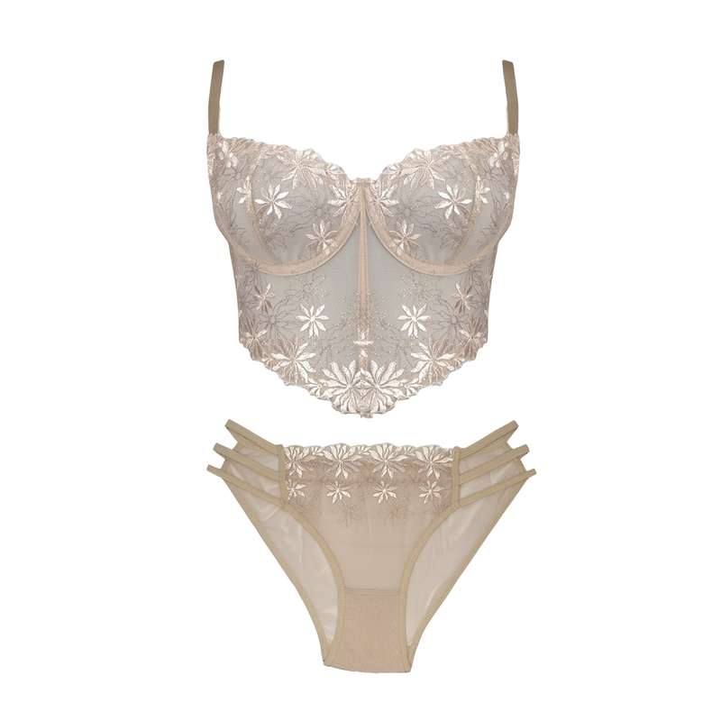 ست شورت و سوتین زنانه مدل R5199-CR