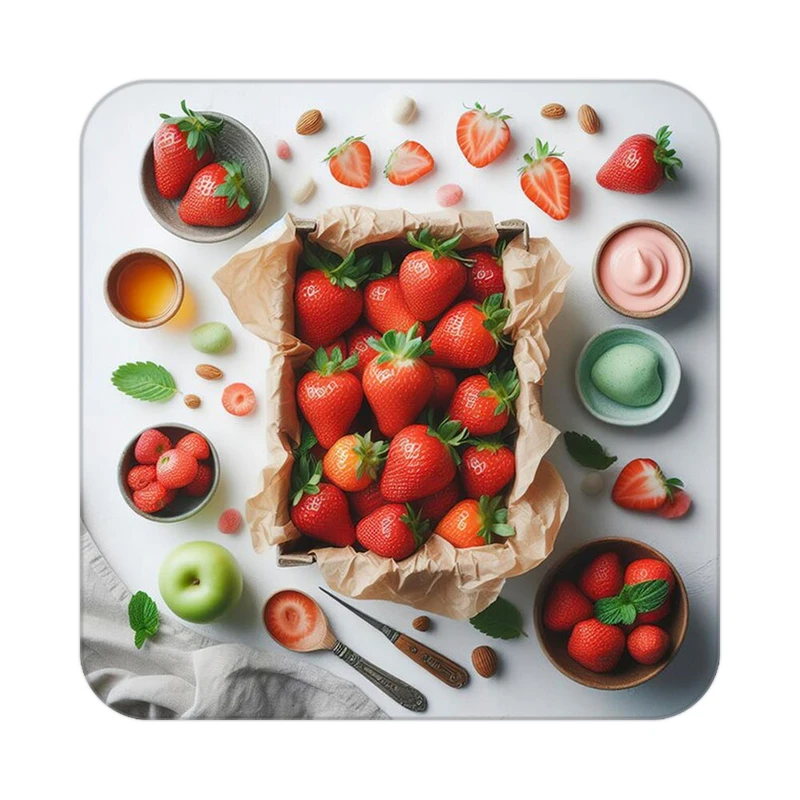 زیر لیوانی کاکتی طرح میوه مدل mp20806