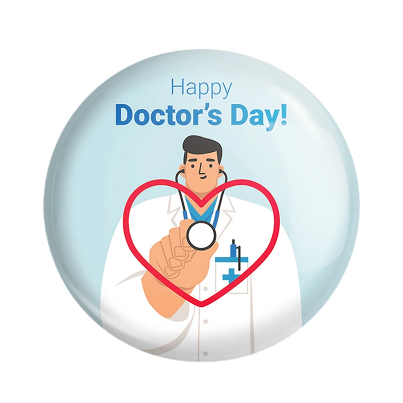 مگنت خندالو مدل پزشک و پرستار کد 31031