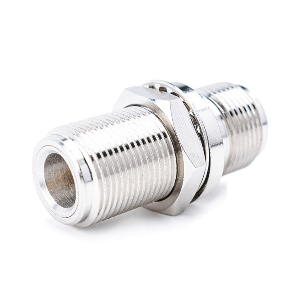 کانکتور مبدل پنلی مدل N تایپ مادگی به N تایپ مادگی