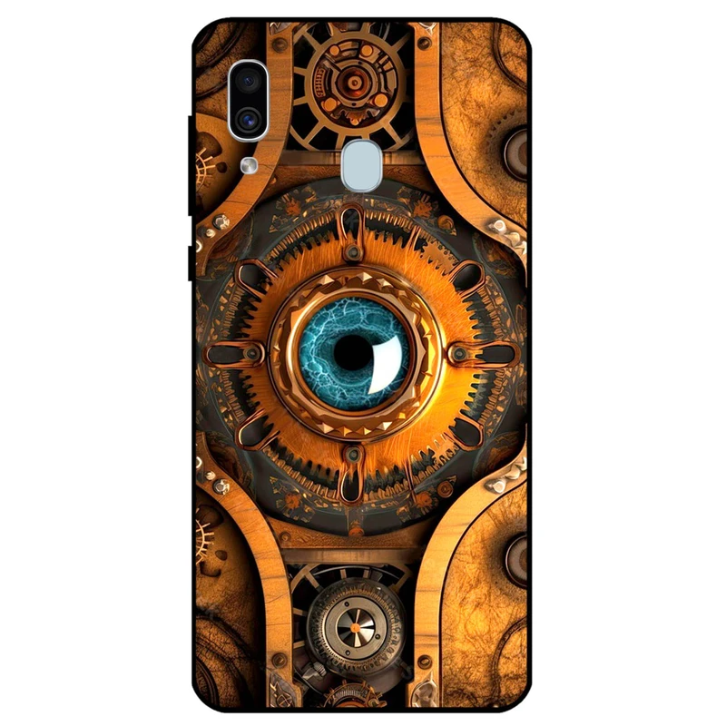 کاور مگافون طرح گاوصندوق مدل 1900 مناسب برای گوشی موبایل سامسونگ Galaxy A20 / A30 / M10 S         