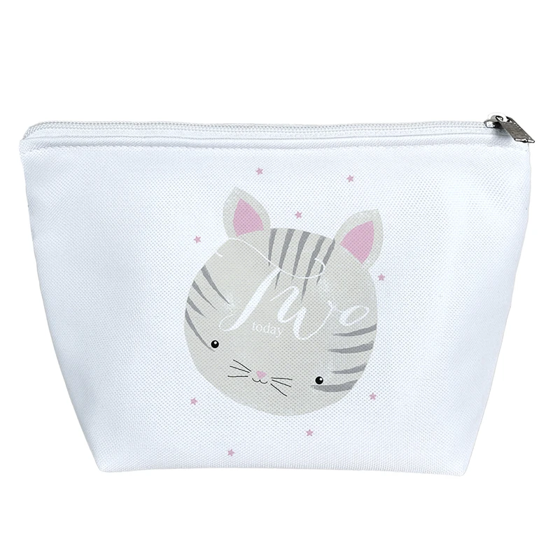 کیف لوازم آرایش دخترانه خندالو مدل گربه بامزه کد H1232