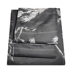 سرویس ملحفه مدل کشدوز niki05.25 بامبو کد 160  دو نفره سه تکه