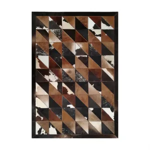 کلاژ فرش پوست و چرم کمالی مدل AD-00350