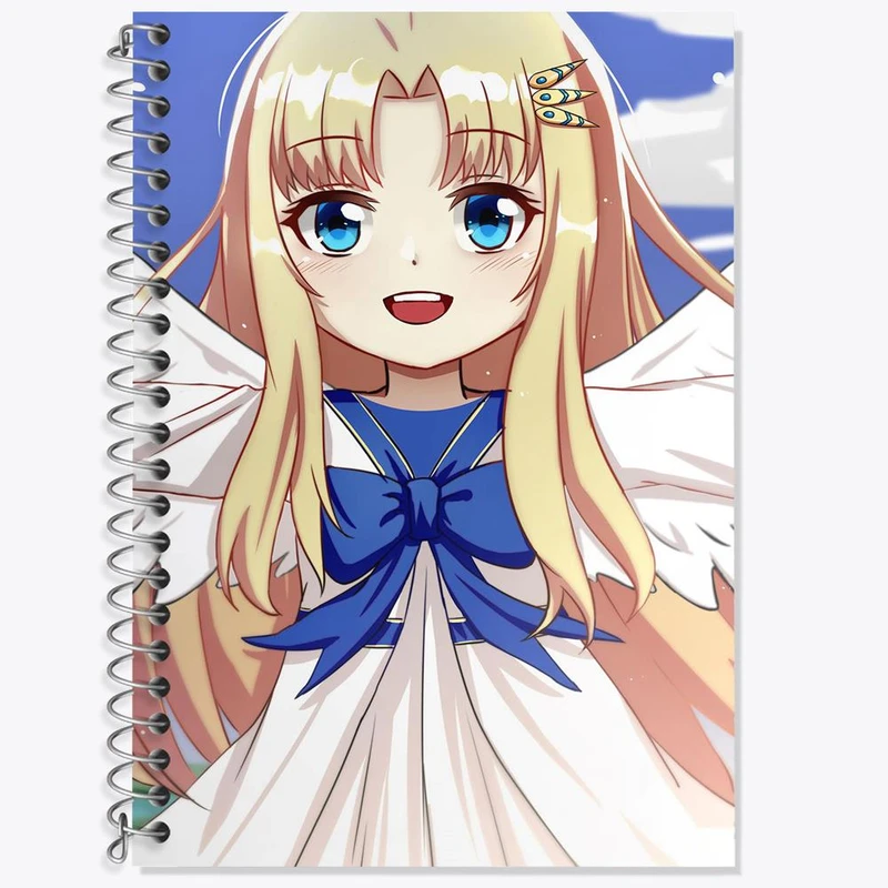 دفتر زبان 50 برگ خندالو مدل سه خط طرح فیلو انیمه ظهور قهرمان سپر کد 15971