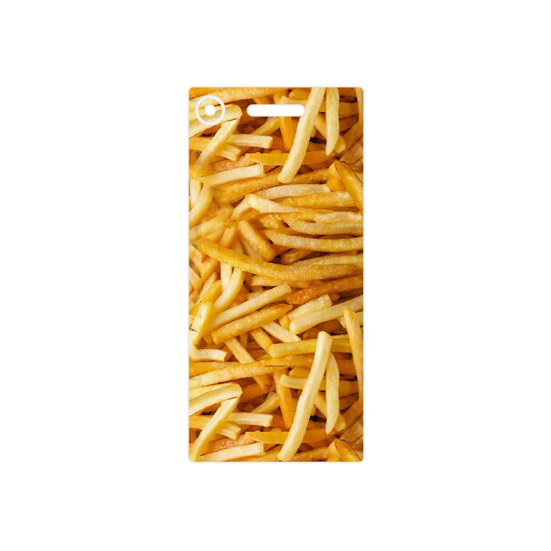 برچسب پوششی ماهوت مدل French fries مناسب برای گوشی موبایل سونی Xperia XZ1