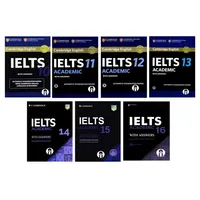 کتاب IELTS Academic Cambridge اثر جمعی از نویسندگان انتشارات الوندپویان جلد 10 تا 16