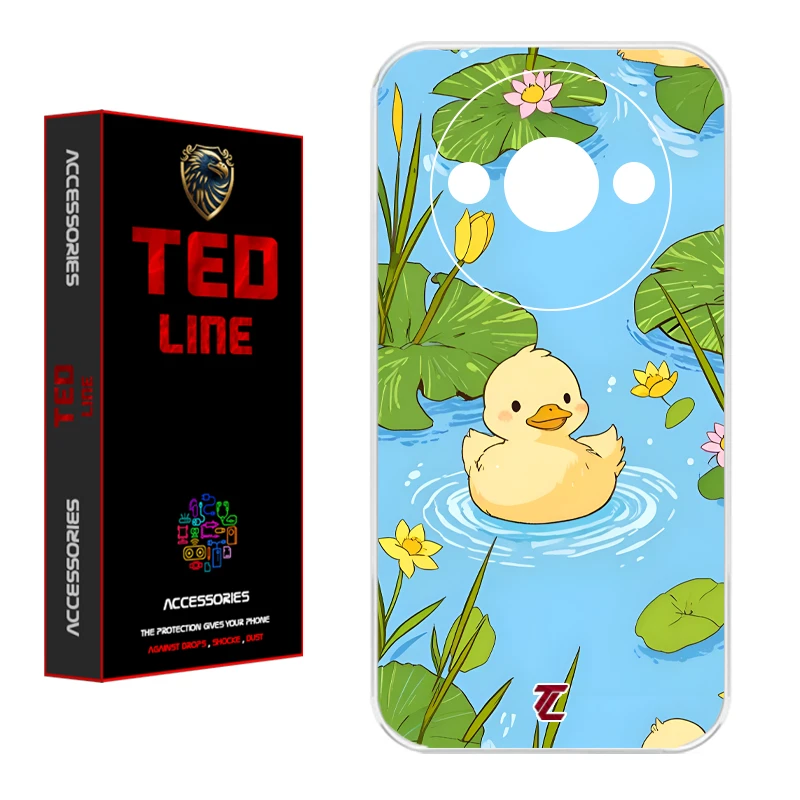 کاور تدلاین طرح اردک کد 1183 مناسب برای گوشی موبایل شیائومی Redmi A3