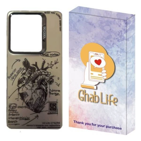 کاور قاب لایف مدل سوکول طرح قلب مناسب برای گوشی موبایل شیائومی Redmi Note 14 4G