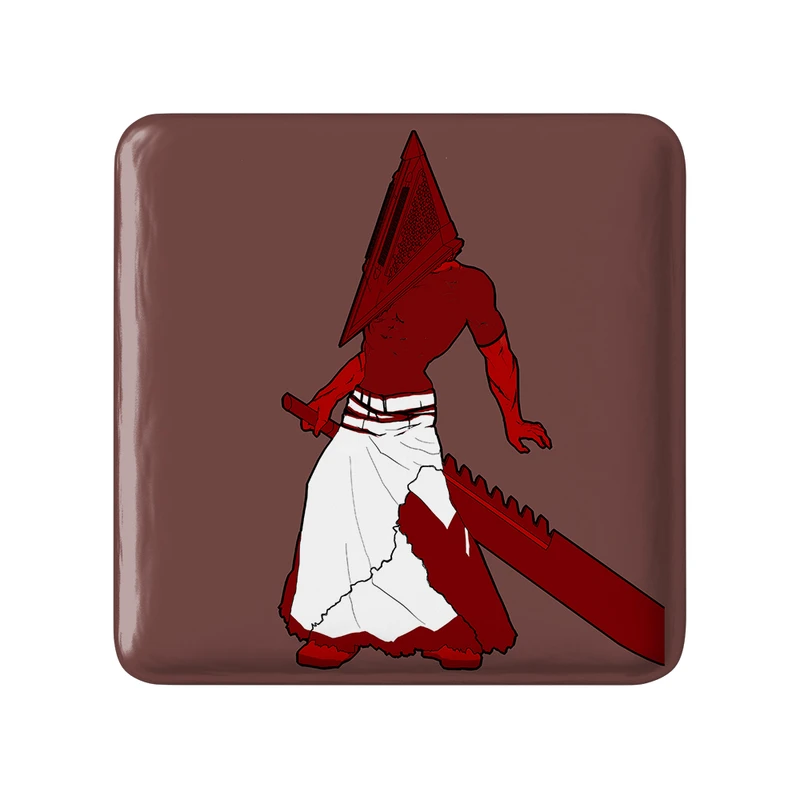 مگنت خندالو طرح بازی سایلنت هیل‌ (Silent Hill) مدل مربعی کد 34468