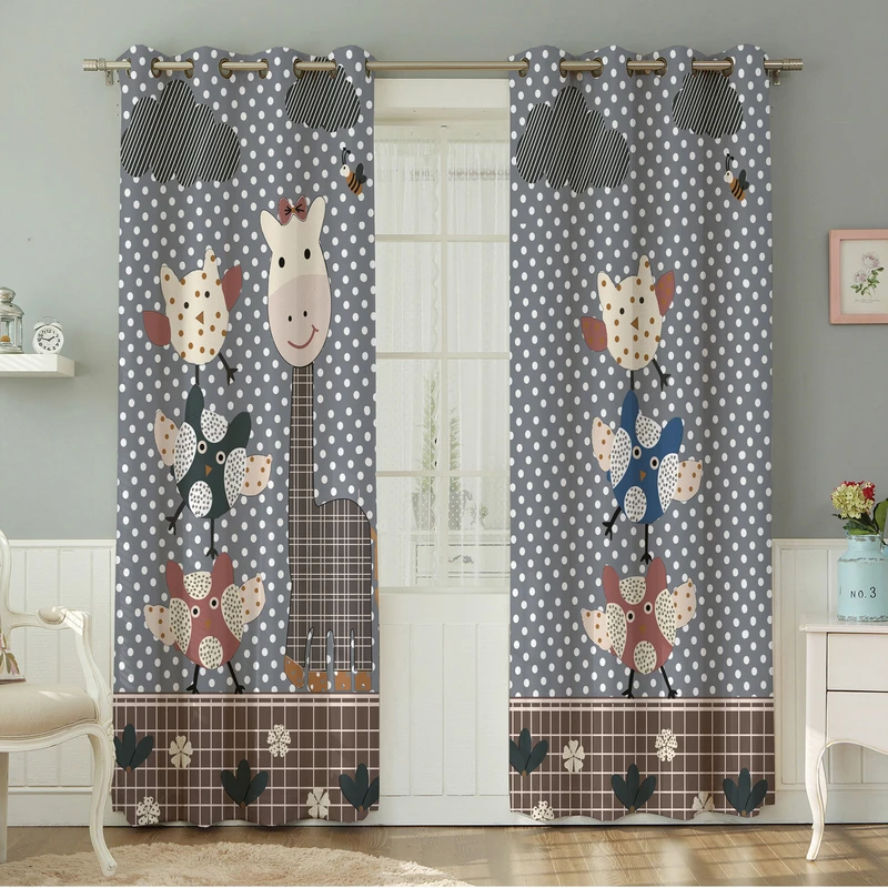 پرده نیروانا طرح مدرن  مدل هازان کد 8301 سایز 140×280 سانتی متر