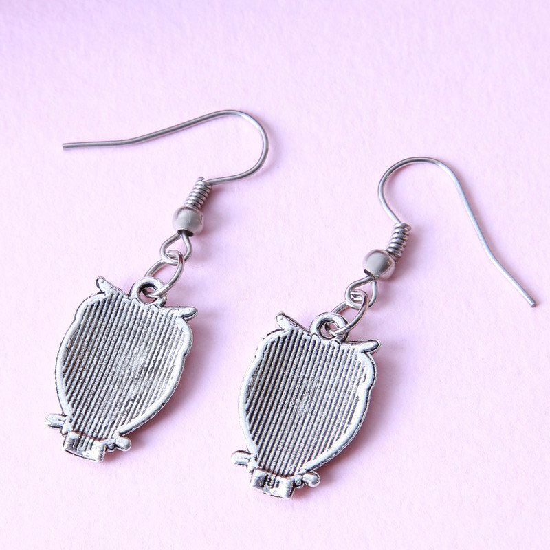 گوشواره دخترانه مدل فلزی فانتزی کد GZN_045