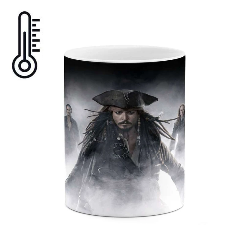 ماگ حرارتی کاکتی مدل دزدان دریایی کاراییب کد mgh11675