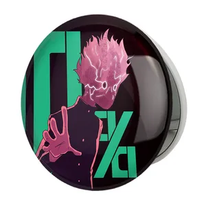 آینه جیبی خندالو طرح ریتسو انیمه موب سایکو Mob Psycho 100 مدل تاشو کد 24465 
