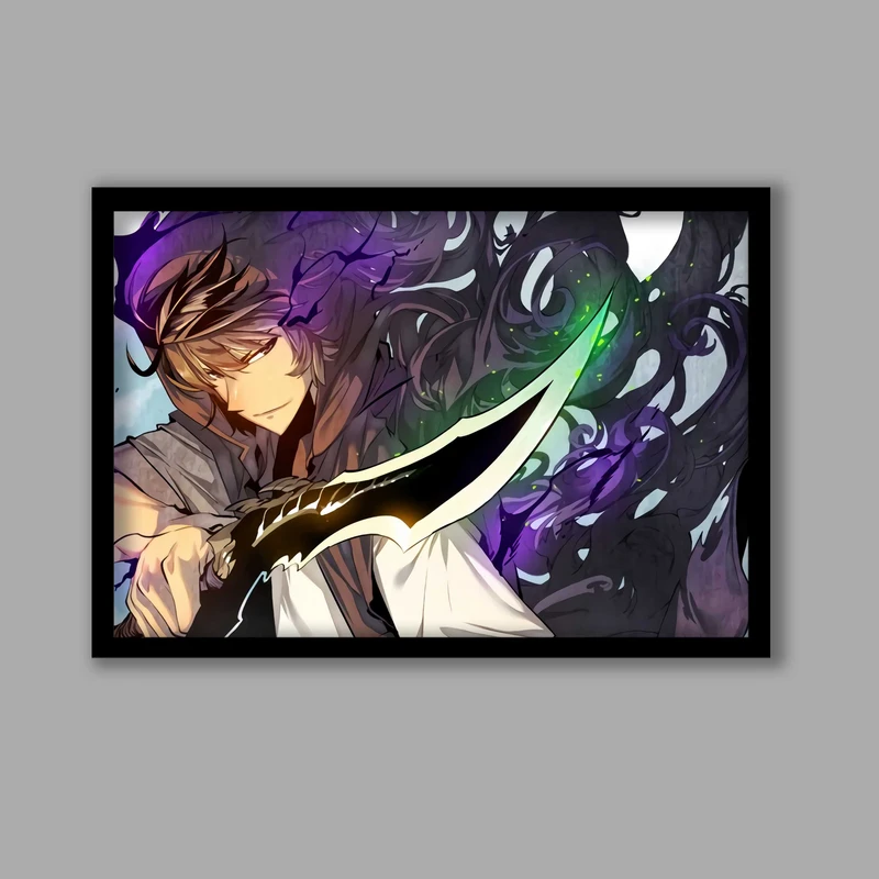تابلو لیلیان مدل انیمه تک رو Solo Leveling کد LA-G11557-2