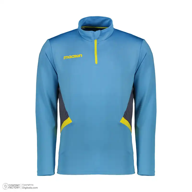 ست سویشرت و شلوار ورزشی مردانه مکرون مدل فریزر رنگ آبی