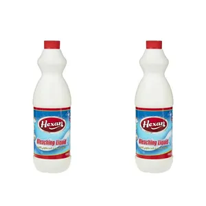 مایع سفید کننده و ضد عفونی کننده هگزان مدل 02 حجم  1 لیتر بسته 2 عددی