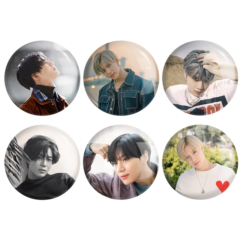  مگنت خندالو طرح تمین گروه شاینی Shinee کد 1278A مجموعه 6 عددی