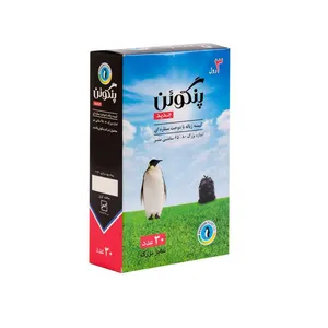 کیسه زباله پنگوئن مدل سه رول کد ۵۷۷۸ بسته ۳۰ عددی