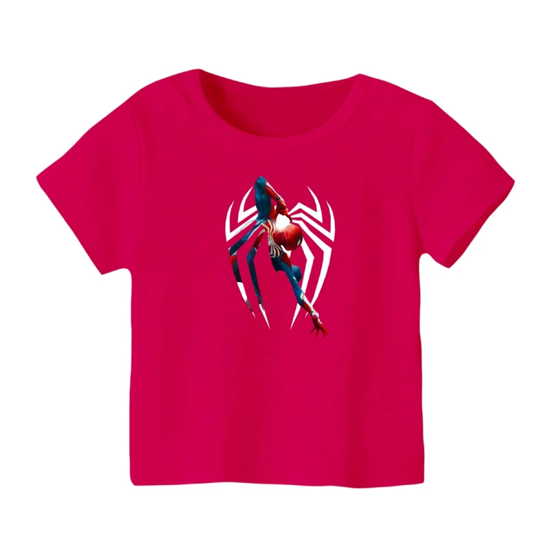 تی شرت آستین کوتاه بچگانه مدل مرد عنکبوتی کد ۳