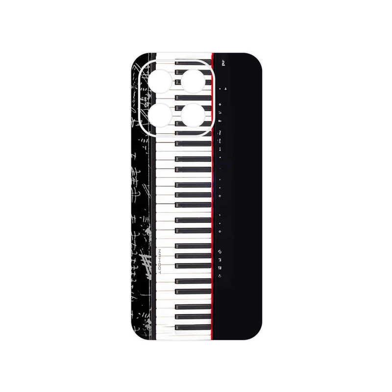 برچسب پوششی ماهوت مدل Piano_Instrument مناسب برای گوشی موبایل آنر X6c