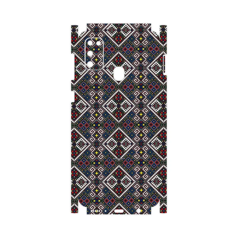 برچسب پوششی ماهوت مدل SISTAN Needlework 1-FullSkin مناسب برای گوشی موبایل سامسونگ Galaxy M21