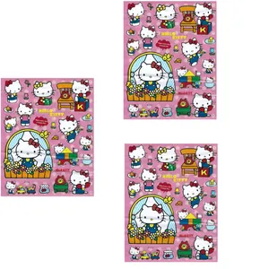 استیکر کودک مدل گربه کد AP_172A بسته 3 عددی